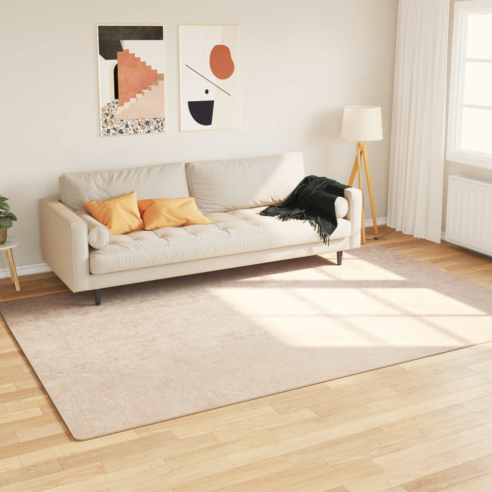 Produktbild för Mattlöpare MARSA Kräm 190 x 300 cm Polyester och PVC