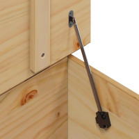 Produktbild för Kaffeebord HILL Honung brun 79,5 x 79,5 x 49 cm Massiv furu