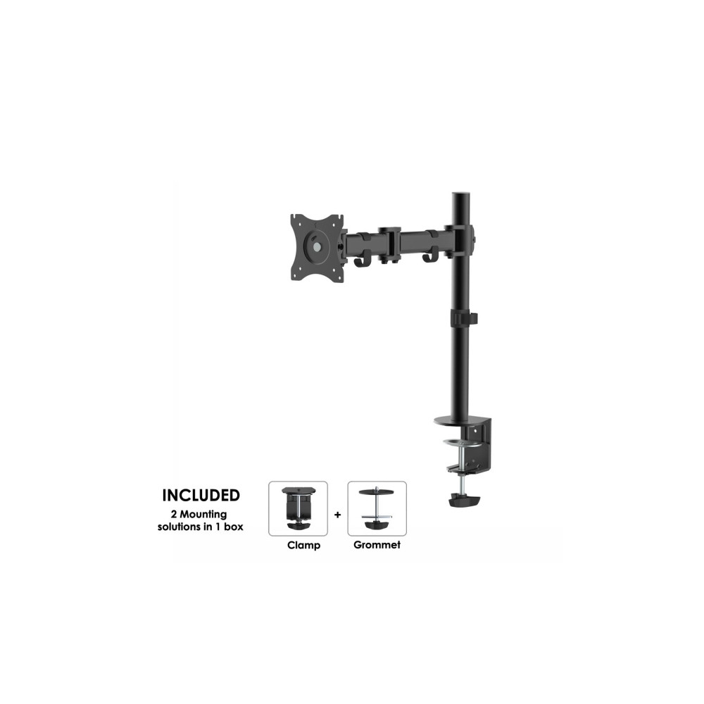 Produktbild för Neomounts NM-D135 monteringssats - fullständig rörelse - för LCD-display - svart