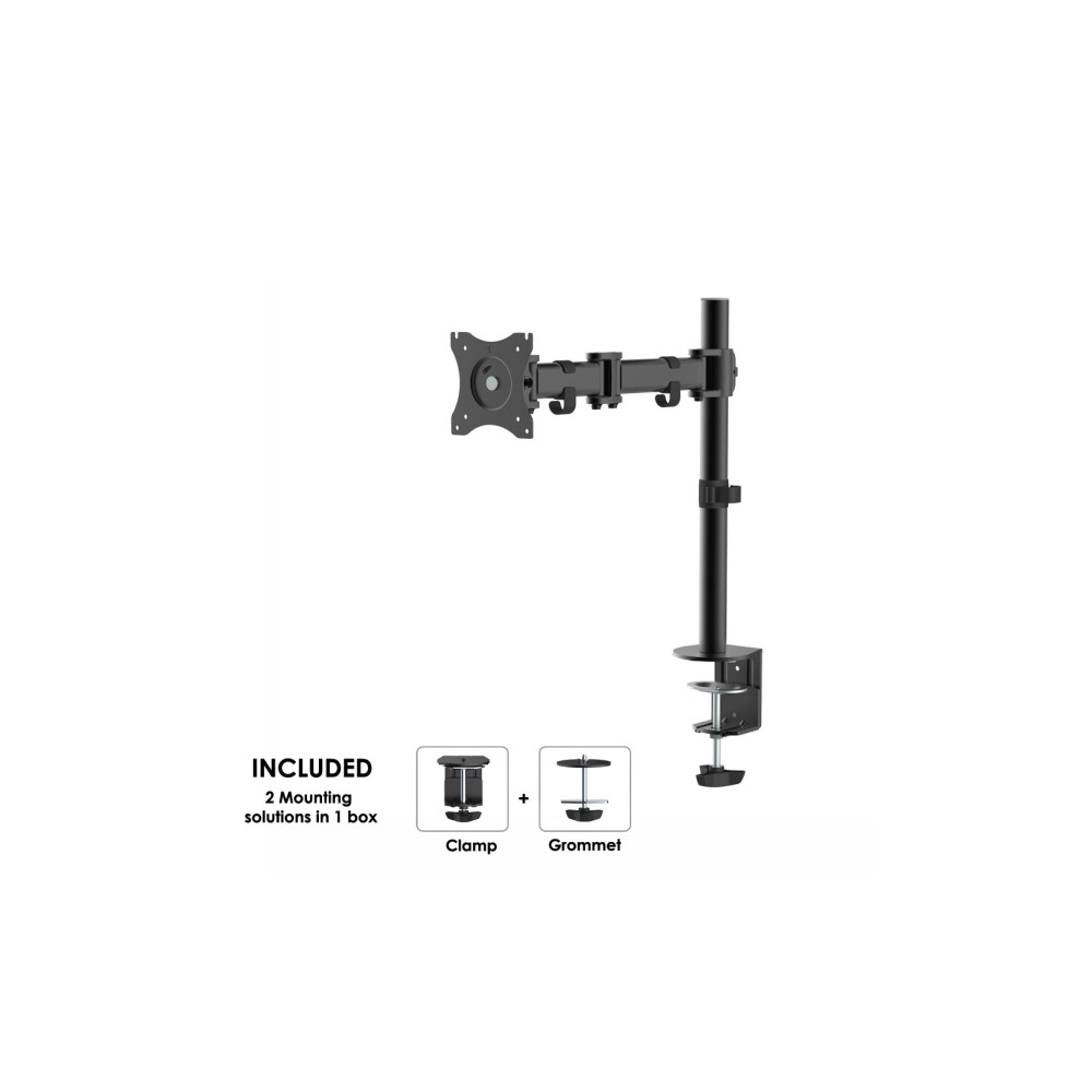 Produktbild för Neomounts NM-D135 monteringssats - fullständig rörelse - för LCD-display - svart