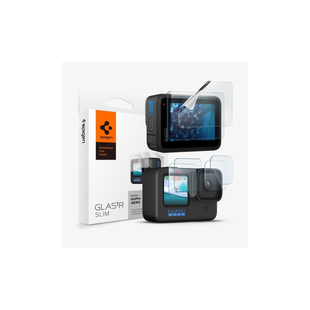 Produktbild för Spigen SZKLO härdat glas + film Spigen GLAS.TR SLIM + FILM 2...