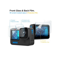 Produktbild för Spigen SZKLO härdat glas + film Spigen GLAS.TR SLIM + FILM 2...