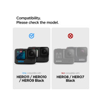Produktbild för Spigen SZKLO härdat glas + film Spigen GLAS.TR SLIM + FILM 2...