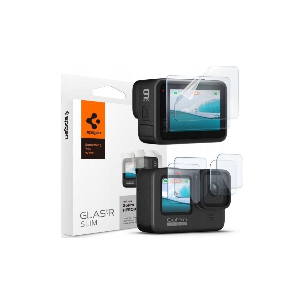 Produktbild för Spigen SZKLO härdat glas + film Spigen GLAS.TR SLIM + FILM 2...