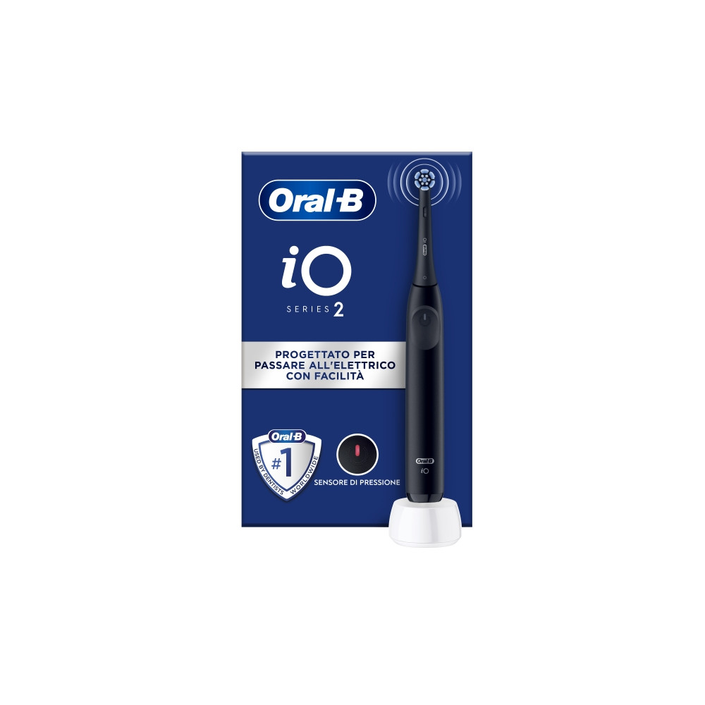 Produktbild för Oral-B iO 2, Vuxen, Roterande tandborste, Daglig vård, Känsl...
