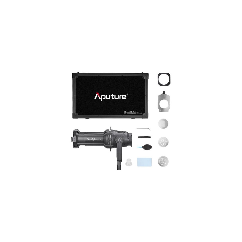 Produktbild för Aputure Spotlight Mount Set, Svart, Metall, 434,5 mm, 357 mm...
