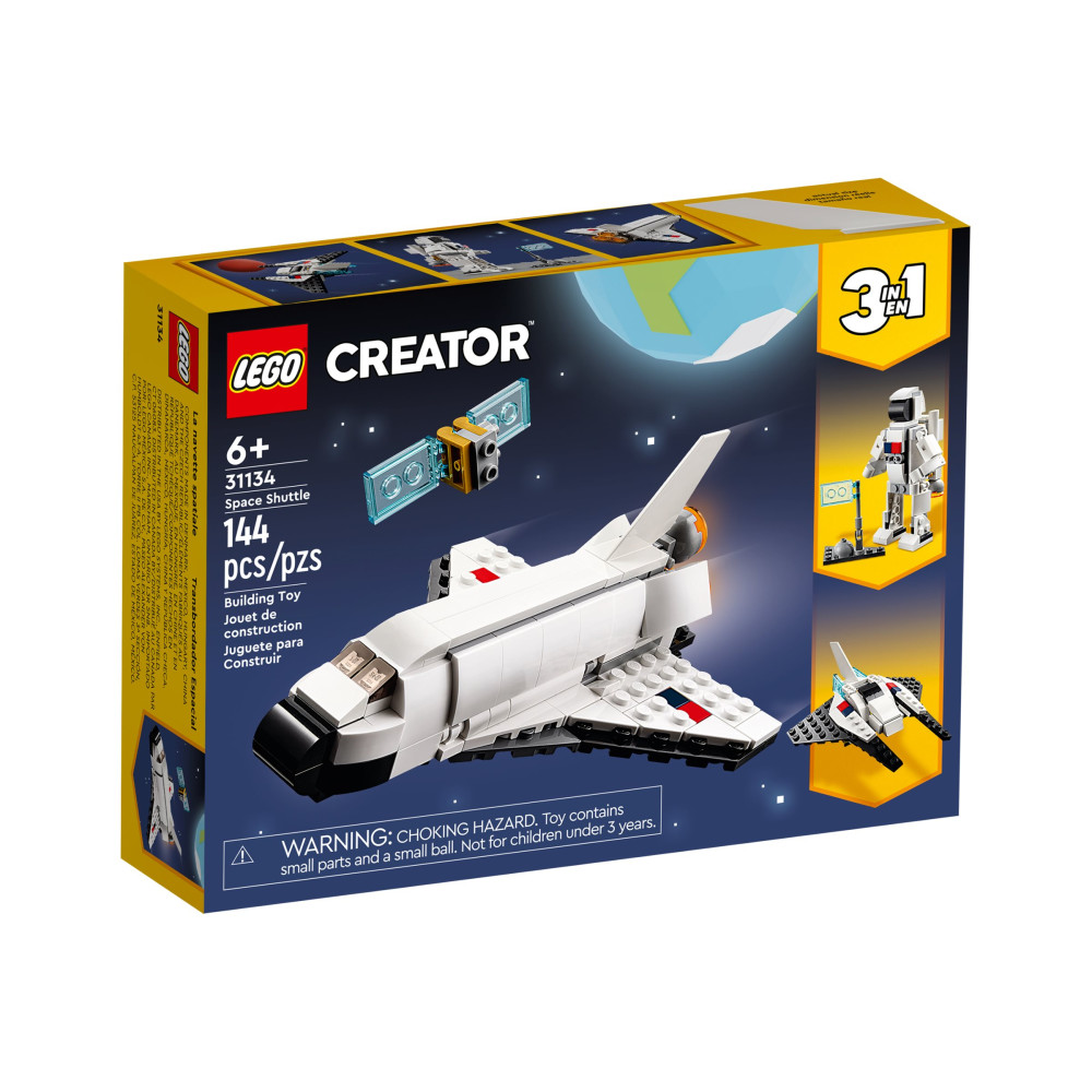 Produktbild för LEGO Creator 3in1 31134 - Space Shuttle - byggsats