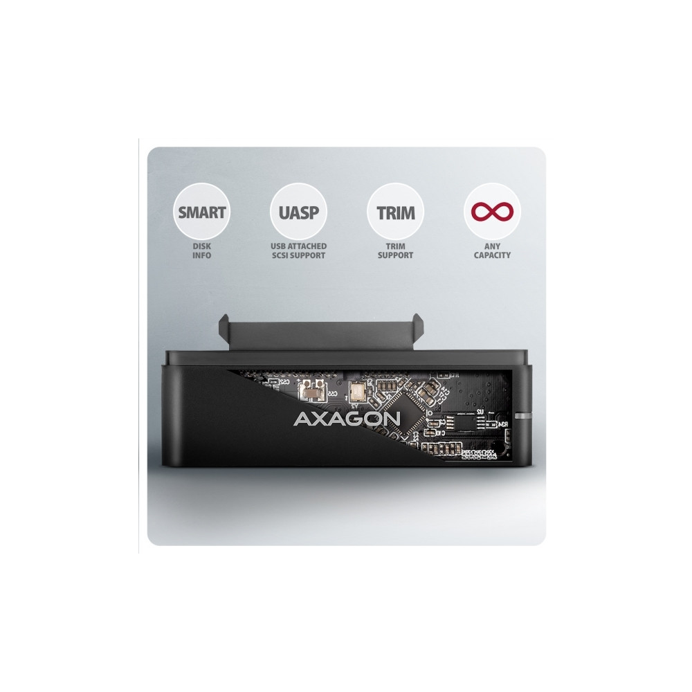 Produktbild för AXAGON - gränssnittsadapter - SATA 6Gb/s - USB-C