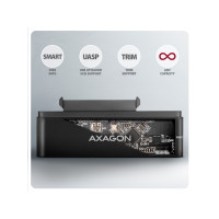 Produktbild för AXAGON - gränssnittsadapter - SATA 6Gb/s - USB-C