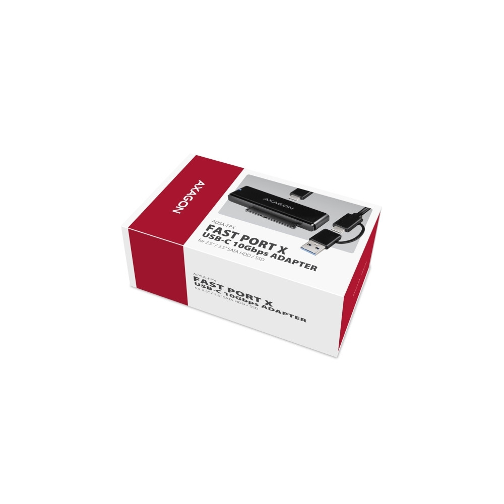Produktbild för AXAGON - gränssnittsadapter - SATA 6Gb/s - USB-C