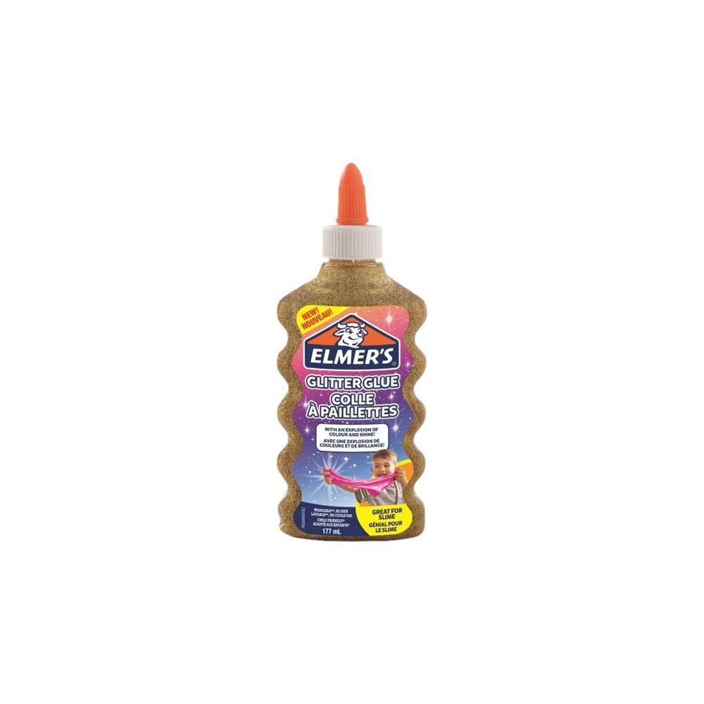 Produktbild för Elmer's - glitterlim - guld