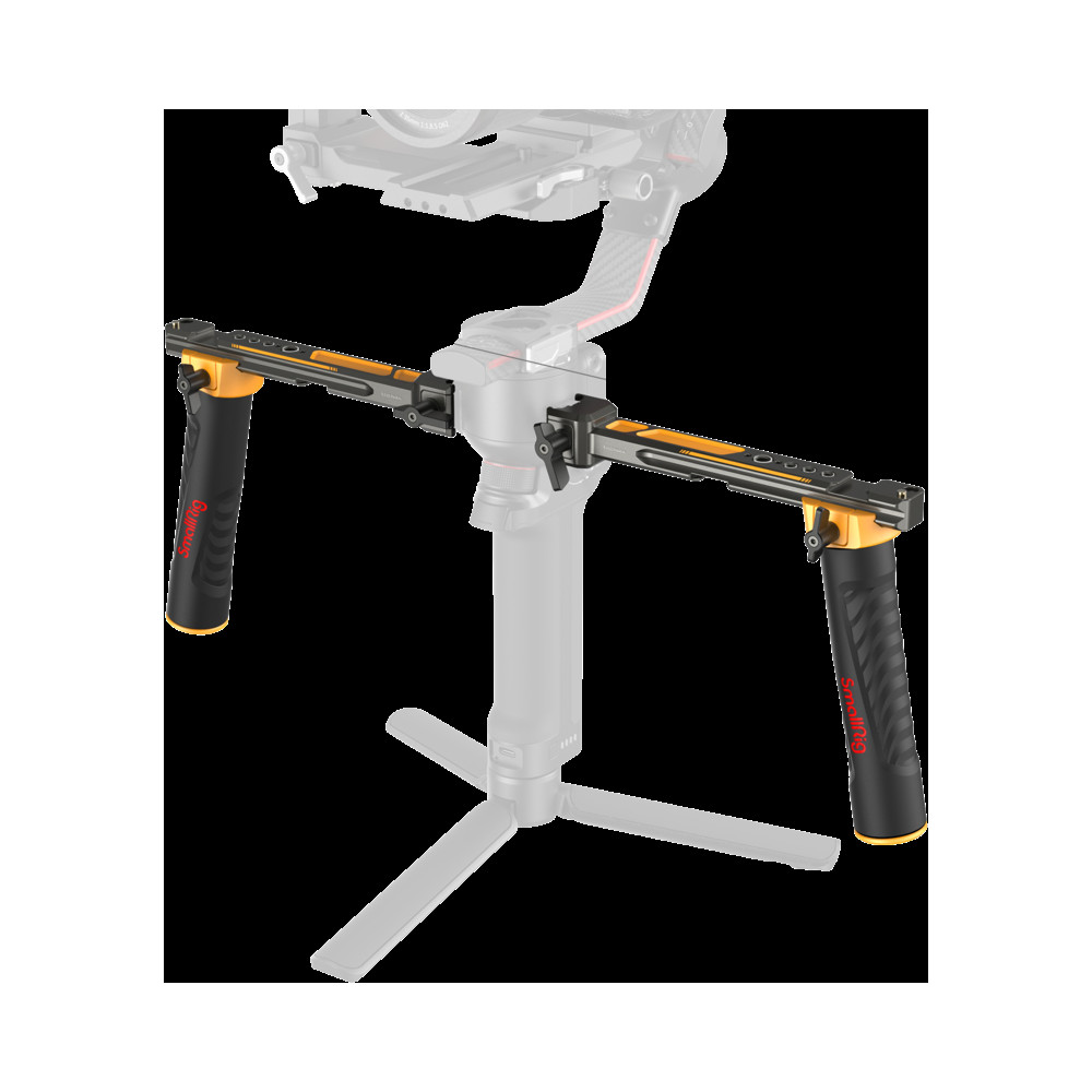 Produktbild för SmallRig 5526 Dual Handgrip for DJI RS 2 / RSC 2 / RS 3 / 3 Pro / RS 4 / 4 Pro（BumbleBee Edition)