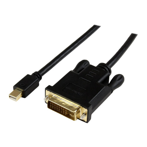 StarTech.com StarTech.com Aktiv konverteraradapterkabel för Mini DisplayPort till DVI på 1,8 m - mDP till DVI 1920x1200 - Svart - DisplayPort-kabel - 1.8 m