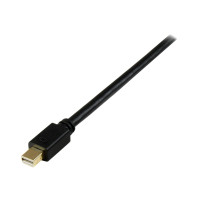 Produktbild för StarTech.com Aktiv konverteraradapterkabel för Mini DisplayPort till DVI på 1,8 m - mDP till DVI 1920x1200 - Svart - DisplayPort-kabel - 1.8 m