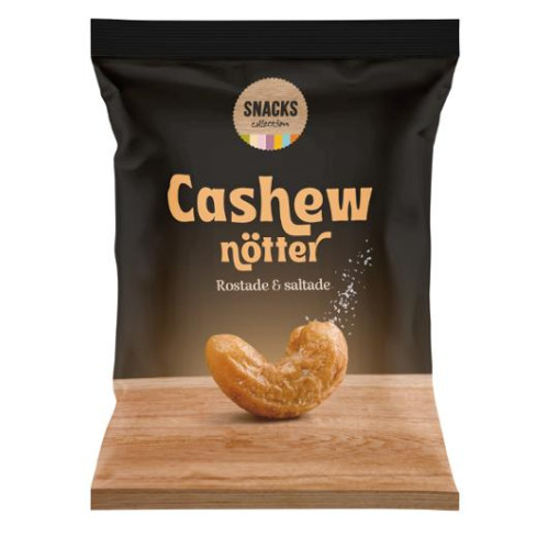 SNACKS Nötter SNACKS Cashew rost/salt 275g
