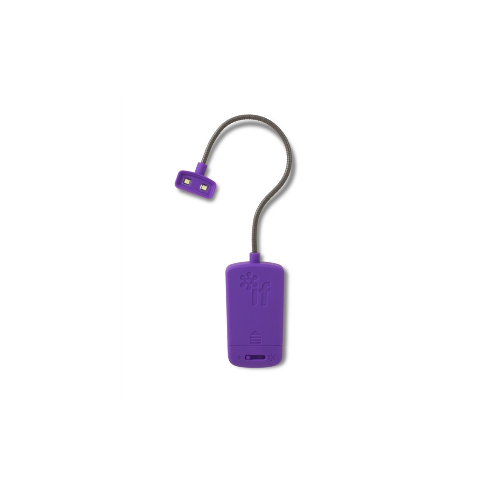 Produktbild för The Really Flexible Book Light - Purple (Skadad)