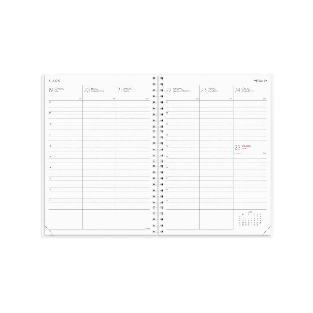 Produktbild för Kalender Study 4i1 A5 26/27