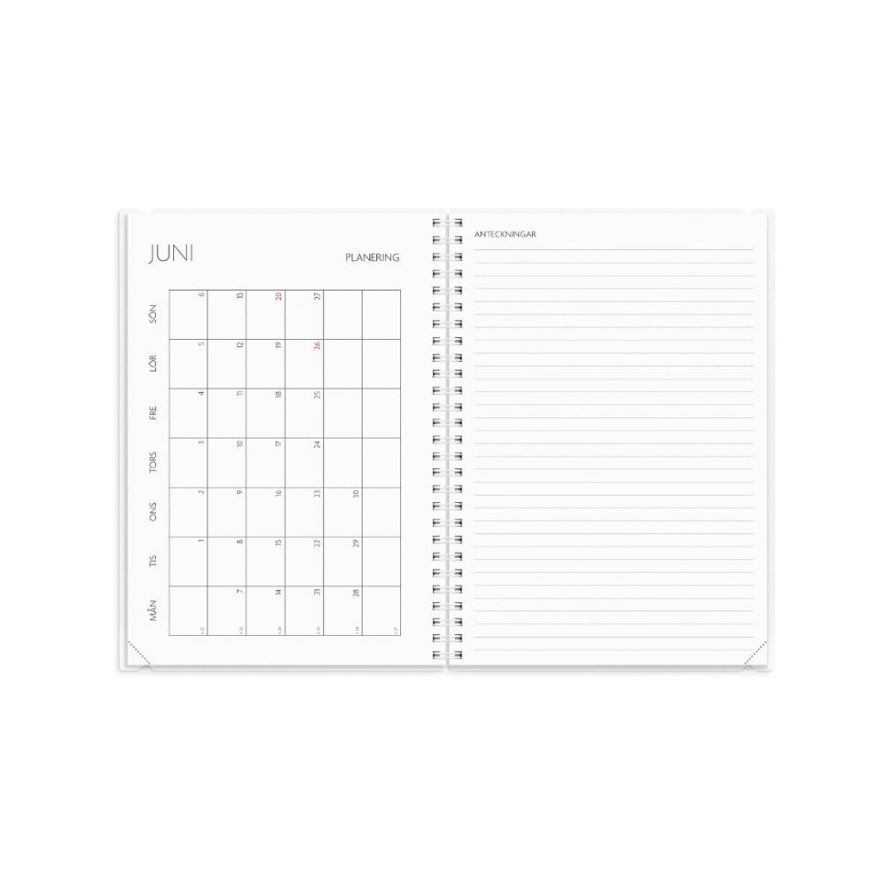 Produktbild för Kalender Study 4i1 A5 26/27