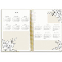 Produktbild för Kalender Life Planner Bloom 26/27