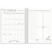 Produktbild för Kalender Doodle A5 26/27