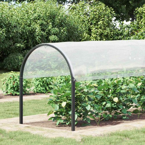 vidaXL Växtskydd Transparent 2 x 12 m PE
