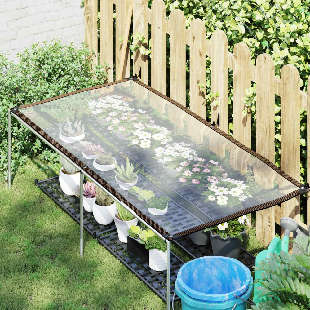 Produktbild för Växtskydd Transparent 1 x 2 m PE