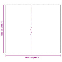 Produktbild för Växtskydd Transparent 10 x 12 m PE