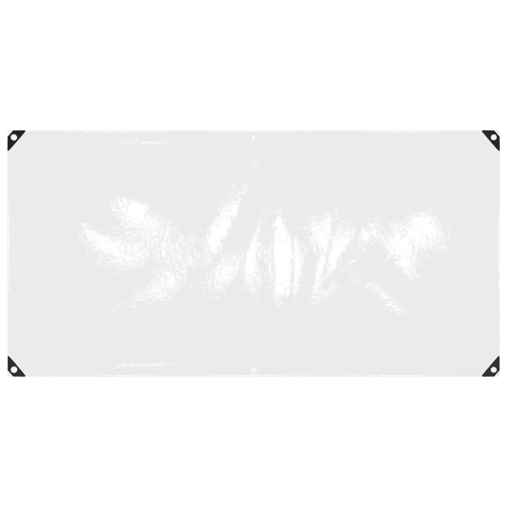 Produktbild för Växtskydd Transparent 1 x 2 m PVC