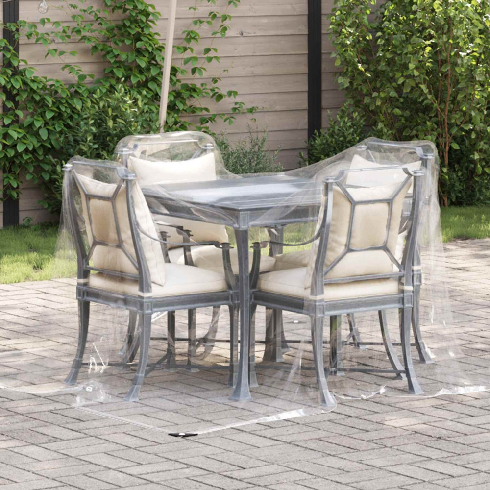 Produktbild för Växtskydd Transparent 2 x 2 m PVC