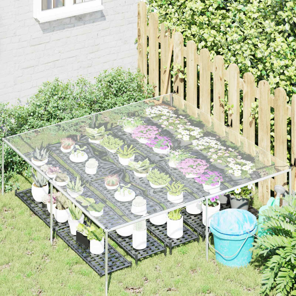Produktbild för Växtskydd Transparent 2 x 2 m PVC
