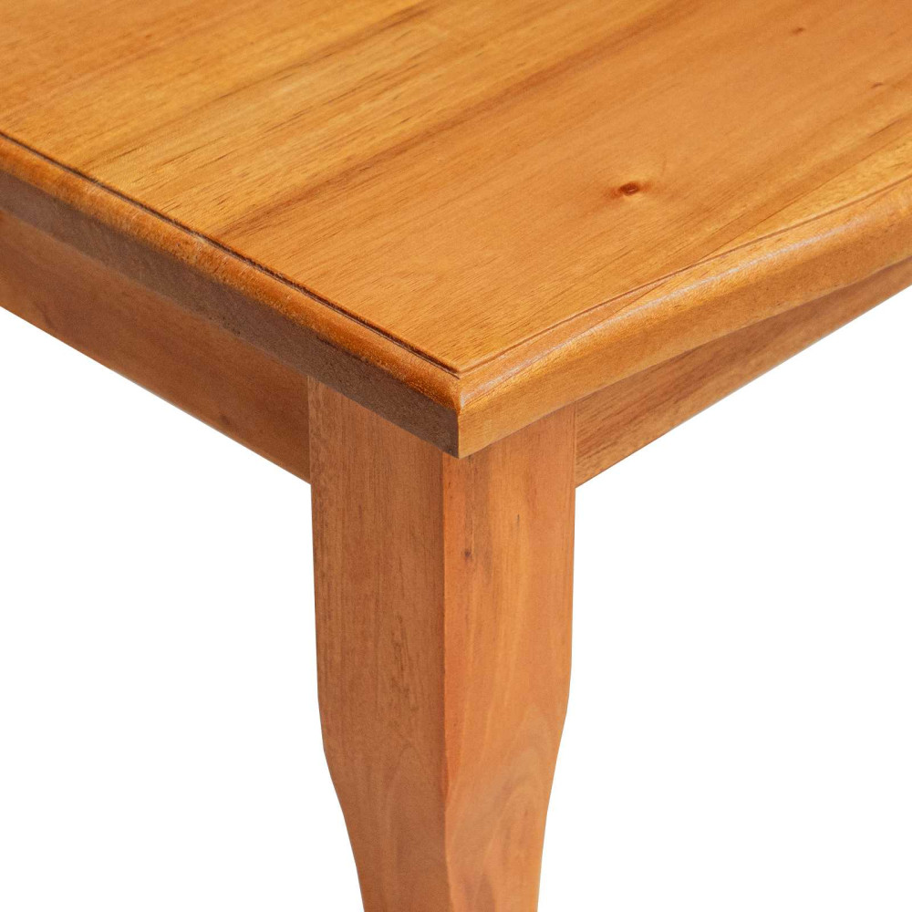 Produktbild för Nesting Sidobord 3 pcs Naturfärg Massivt mahognyträ