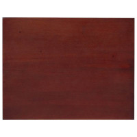 Produktbild för Kommode med låda Brun 45 x 35 x 100,5 cm Massivt mahognyträ