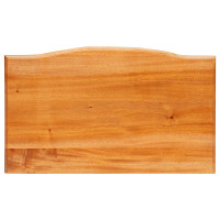 Produktbild för Konsolbord Naturfärg 50,5 x 30 x 75,5 cm Massivt mahognyträ