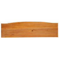 Produktbild för Konsolbord Naturfärg 115 x 32 x 76 cm Massivt mahognyträ