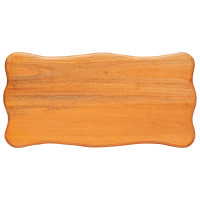 Produktbild för Sidobord Naturfärg 60,5 x 30 x 61 cm Massivt mahognyträ