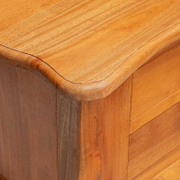 Produktbild för Sidobord Naturfärg 60,5 x 30 x 61 cm Massivt mahognyträ