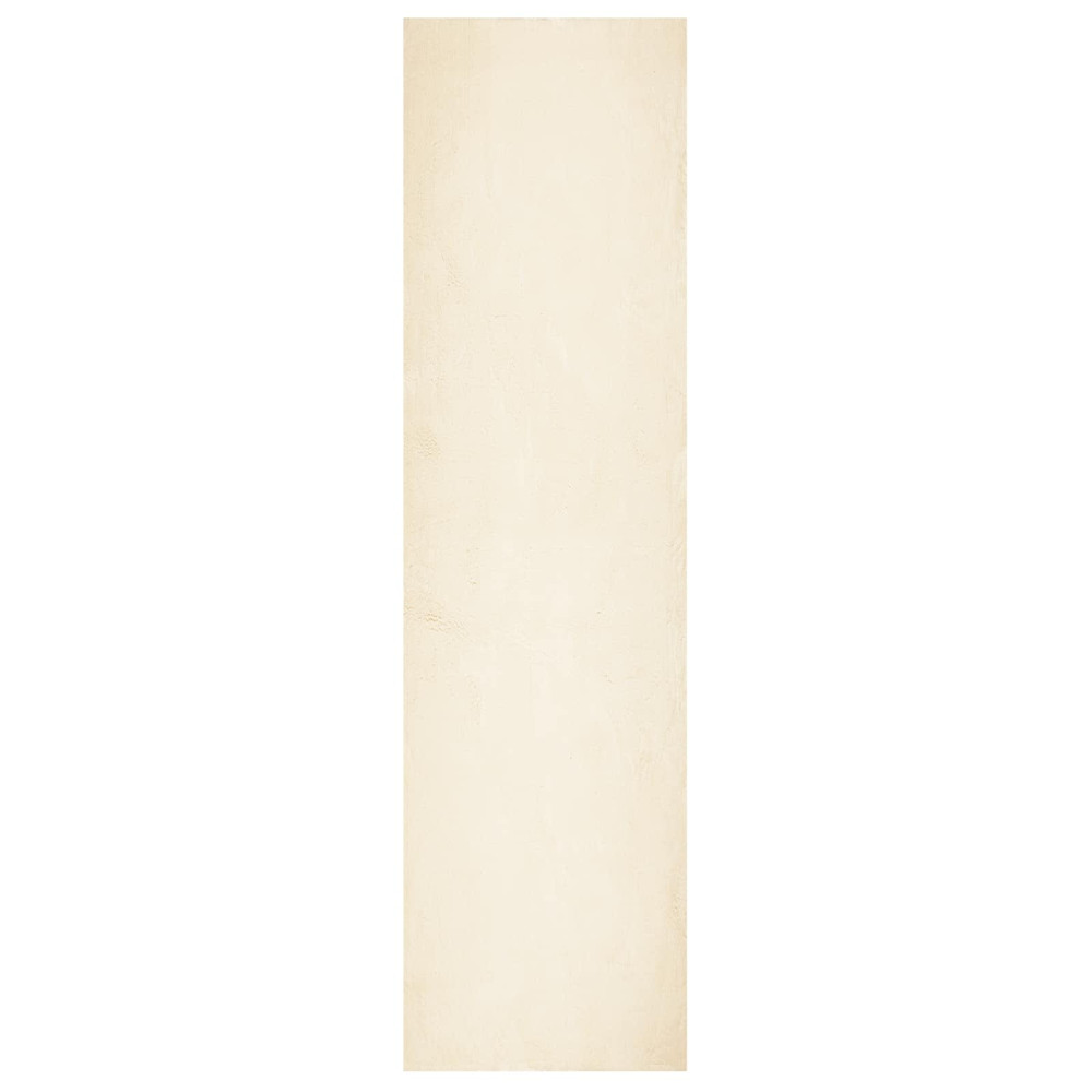 Produktbild för Mellanhög mjuk och tvättbar matta HUARTE Kräm 80 x 300 cm