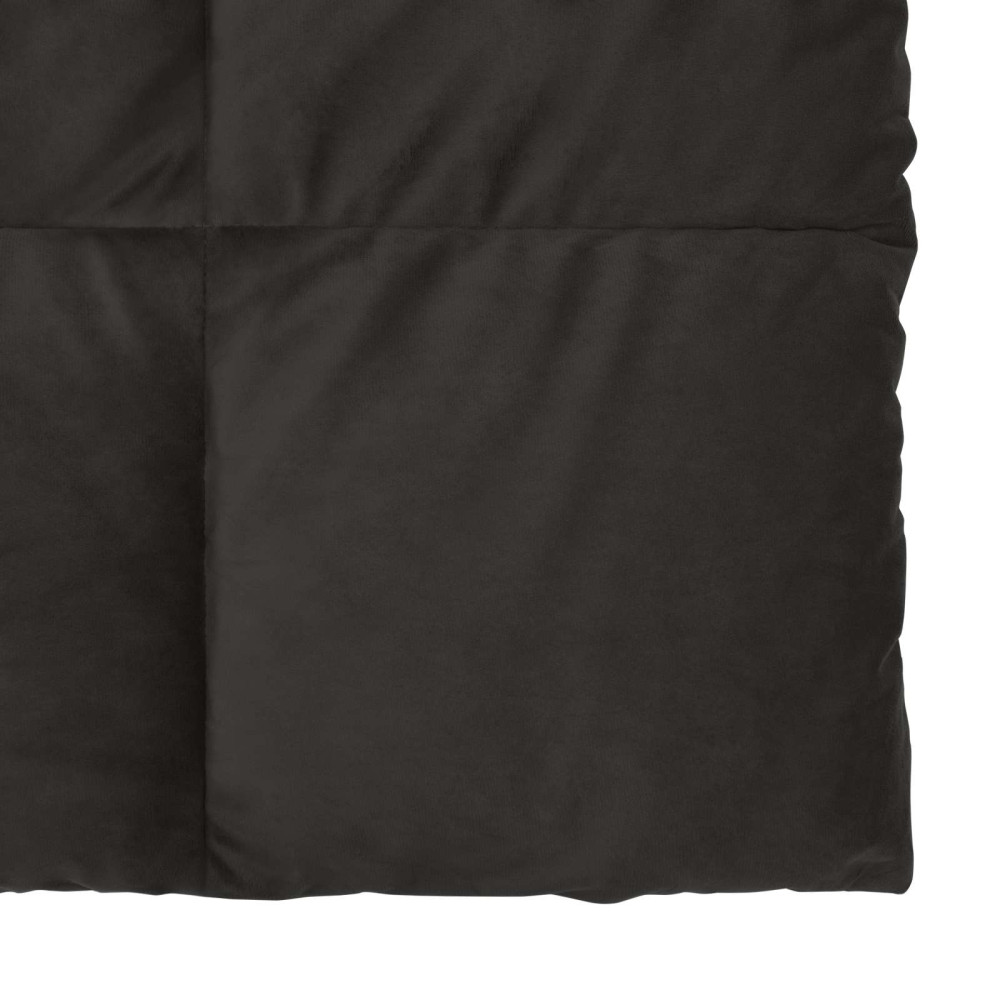 Produktbild för Sommar Duvet Quiltad Antracit 200 x 200 cm Mikrofiber