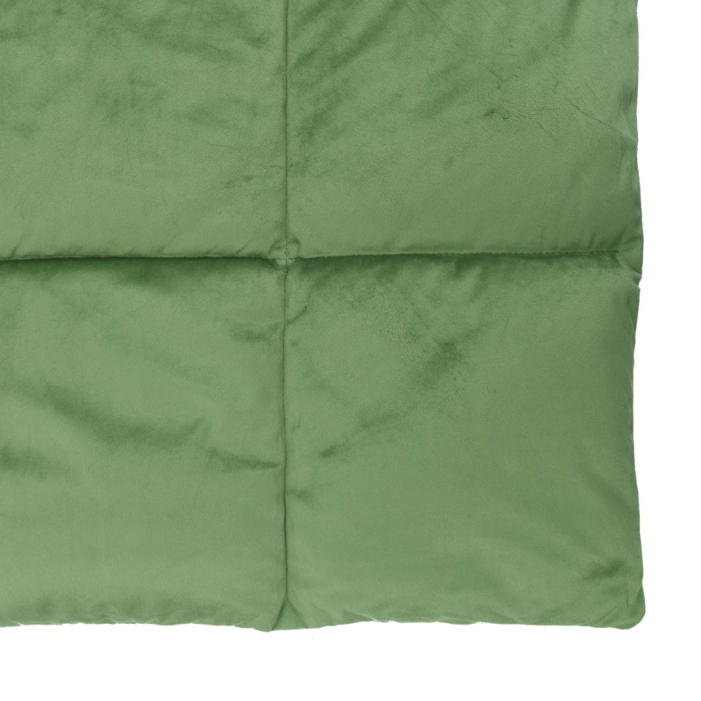 Produktbild för Sommar Duvet Quiltad Grön 220 x 240 cm Mikrofiber