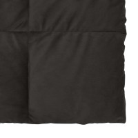 Produktbild för Full Års-Duvet Quiltad Antracit 155 x 220 cm Mikrofiber