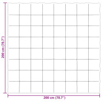 Produktbild för Full Års-Duvet Quiltad Svart 200 x 200 cm Mikrofiber