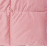 Produktbild för Vinter Täcke Quiltad Rosa 200 x 220 cm Mikrofiber