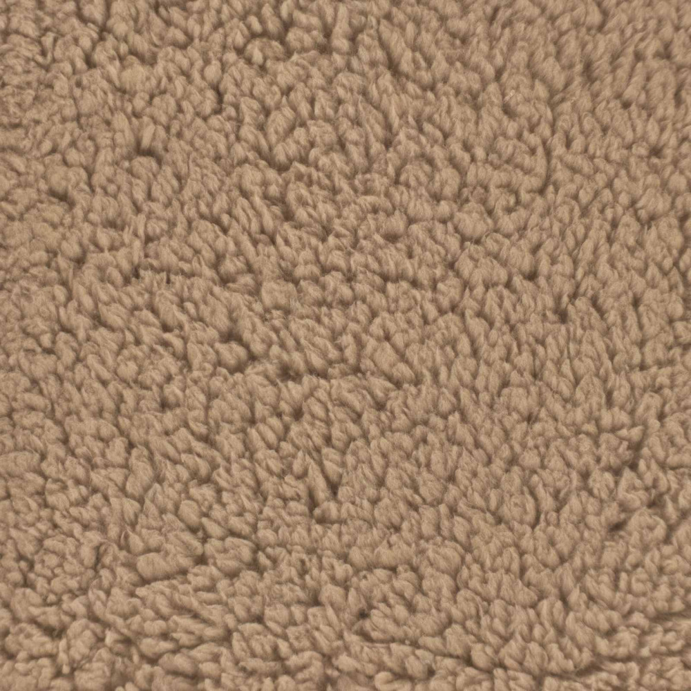 Produktbild för Vinter Täcke Taupe 140 x 220 cm Mikrofiber och Teddyfleece