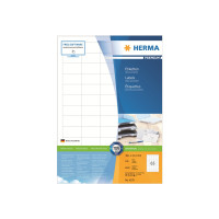 Produktbild för HERMA Premium - laminerade etiketter - matt - 6500 etikett (er) - 38.1 x 21.2 mm