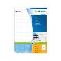 Produktbild för HERMA Premium - laminerade etiketter - matt - 6500 etikett (er) - 38.1 x 21.2 mm