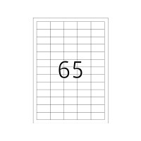 Produktbild för HERMA Premium - laminerade etiketter - matt - 6500 etikett (er) - 38.1 x 21.2 mm