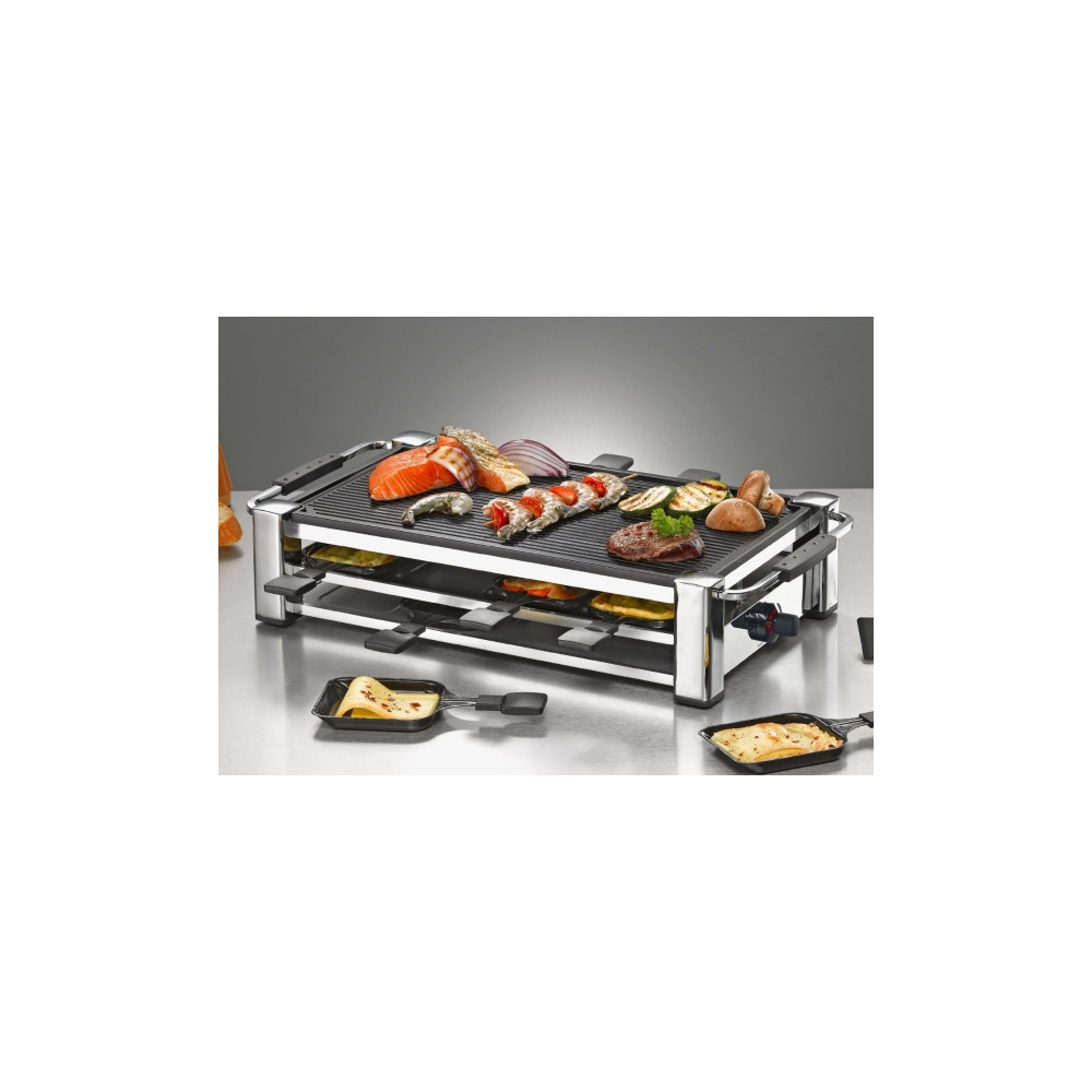 Produktbild för Rommelsbacher RCC 1500 - grillplatta - krom