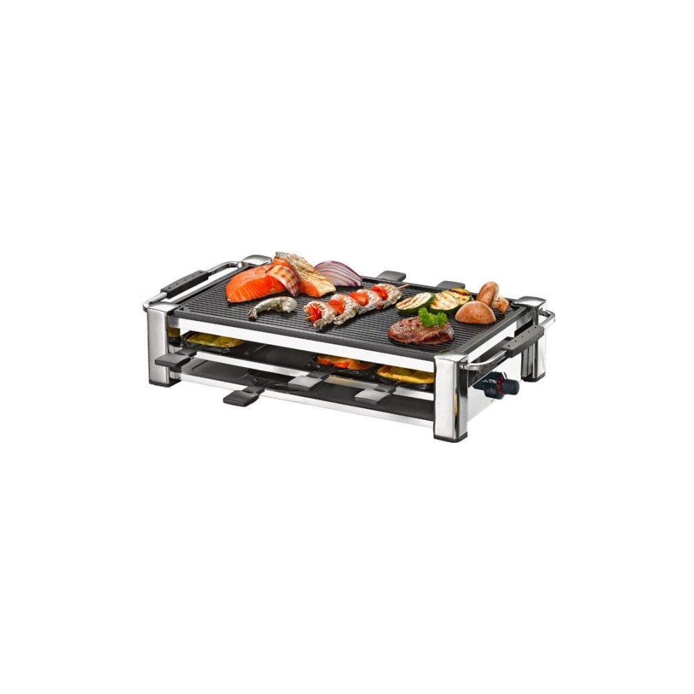 Produktbild för Rommelsbacher RCC 1500 - grillplatta - krom