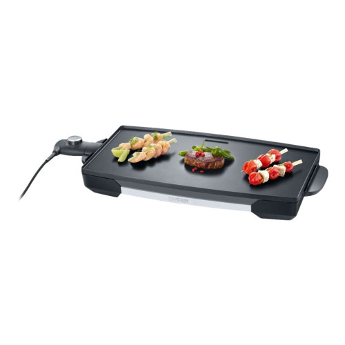 Severin SEVERIN KG 2397 - grill - svart / borstat rostfritt stål