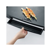 Produktbild för SEVERIN KG 2397 - grill - svart / borstat rostfritt stål